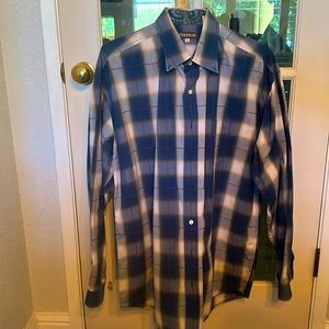 Men’s Stetson shirt size XL.  BUTTON DOWN